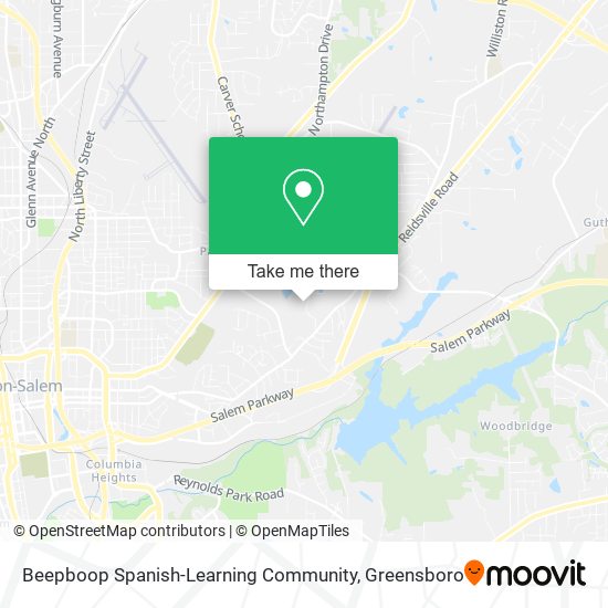 Beepboop Spanish-Learning Community map