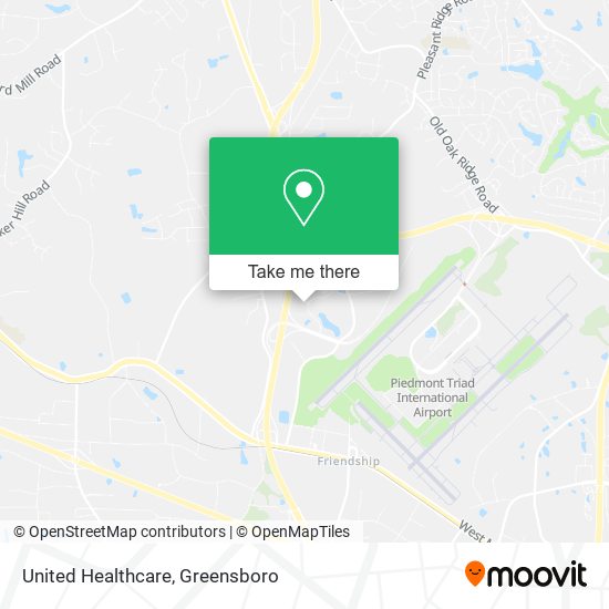 United Healthcare map
