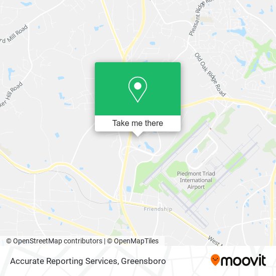 Accurate Reporting Services map