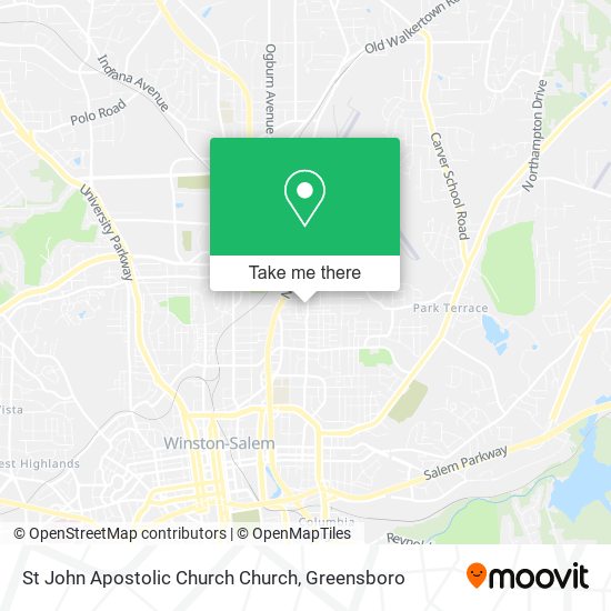 St John Apostolic Church Church map