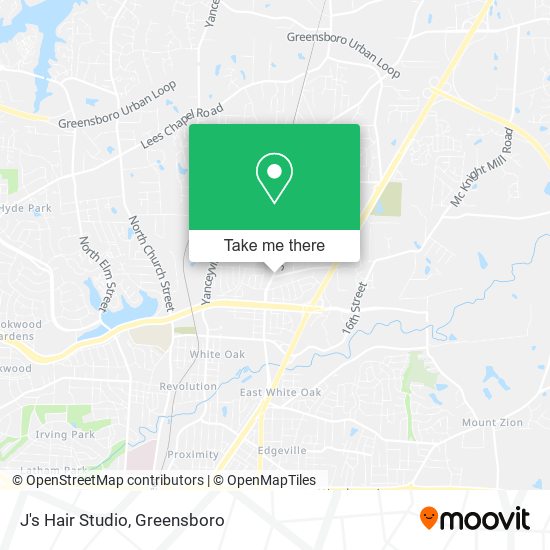 J's Hair Studio map