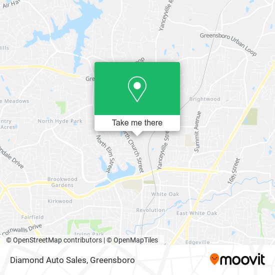 Mapa de Diamond Auto Sales
