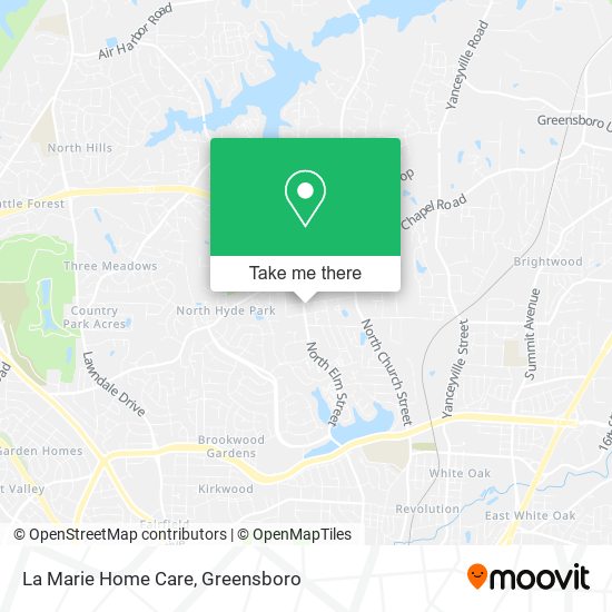 La Marie Home Care map