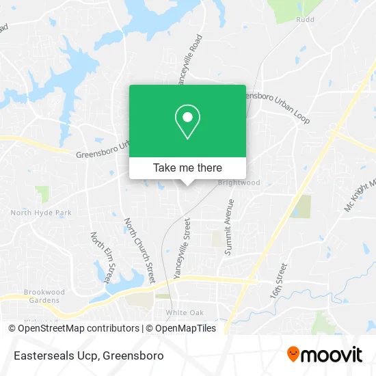 Easterseals Ucp map