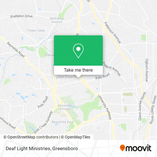 Mapa de Deaf Light Ministries