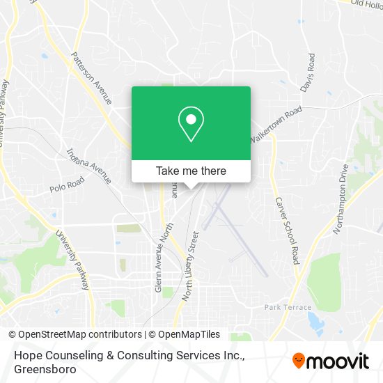 Mapa de Hope Counseling & Consulting Services Inc.