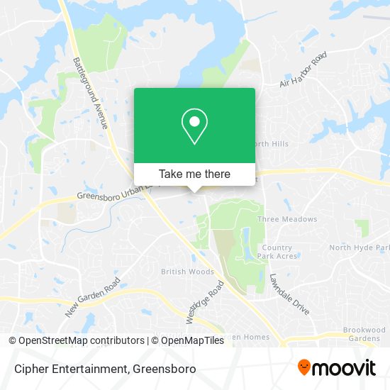 Mapa de Cipher Entertainment