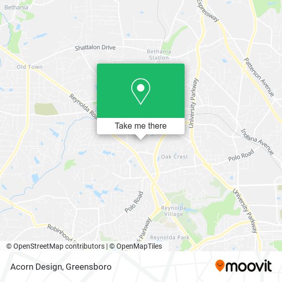 Mapa de Acorn Design