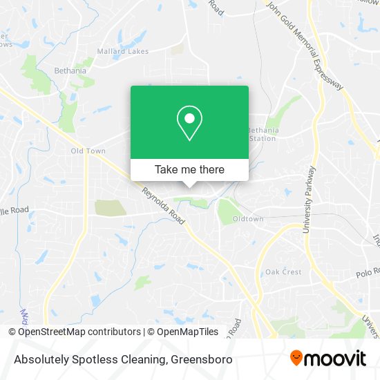 Mapa de Absolutely Spotless Cleaning