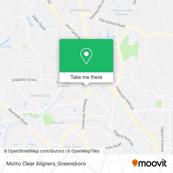 Motto Clear Aligners map