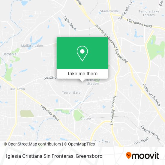 Iglesia Cristiana Sin Fronteras map