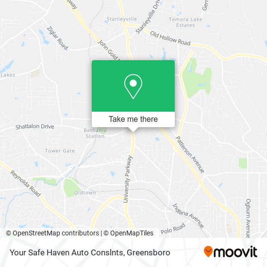 Mapa de Your Safe Haven Auto Conslnts