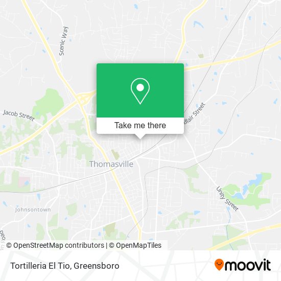 Mapa de Tortilleria El Tio