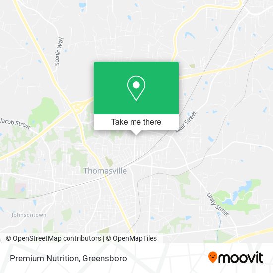 Premium Nutrition map