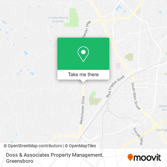 Doss & Associates Property Management map