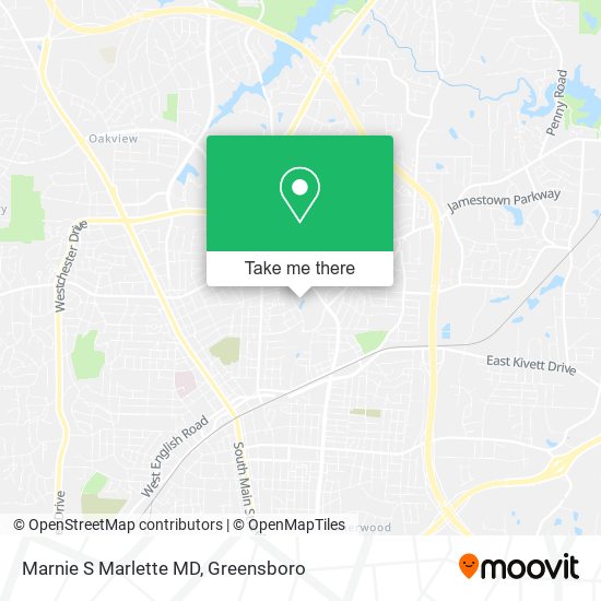 Marnie S Marlette MD map