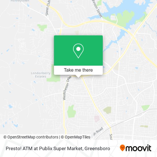Presto! ATM at Publix Super Market map