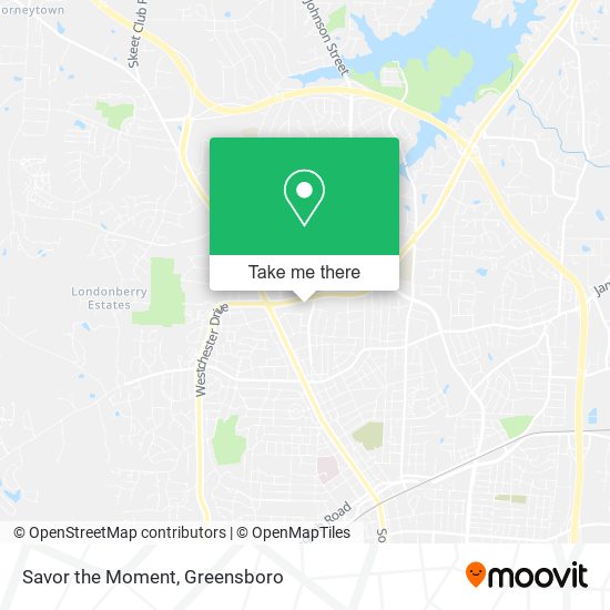 Savor the Moment map