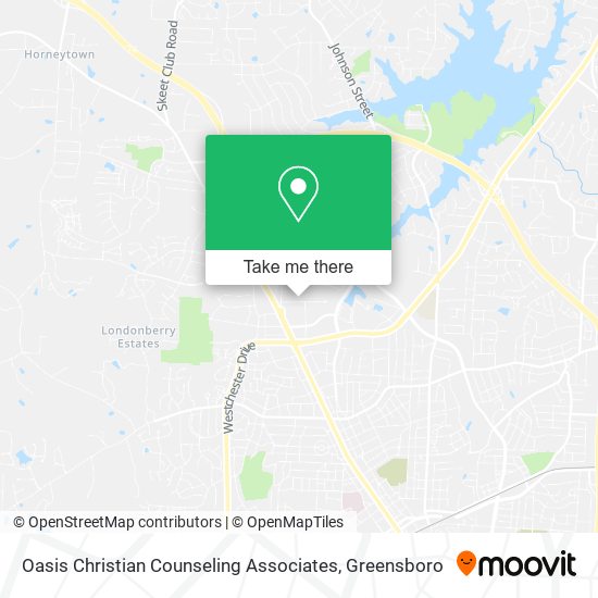 Mapa de Oasis Christian Counseling Associates