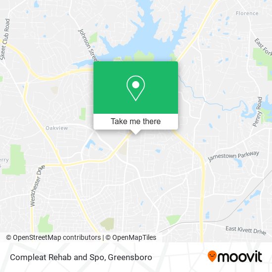 Compleat Rehab and Spo map