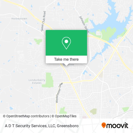 Mapa de A D T Security Services, LLC