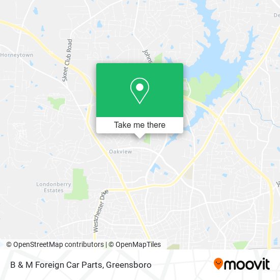 Mapa de B & M Foreign Car Parts