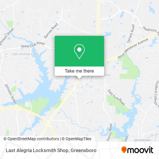 Last Alegria Locksmith Shop map