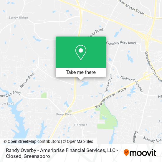 Randy Overby - Ameriprise Financial Services, LLC - Closed map