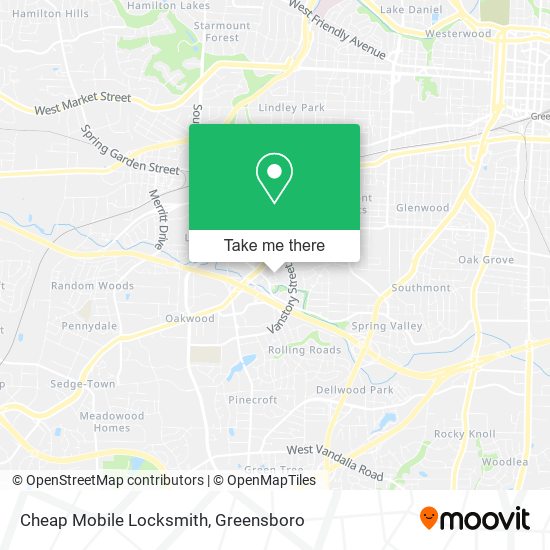 Cheap Mobile Locksmith map