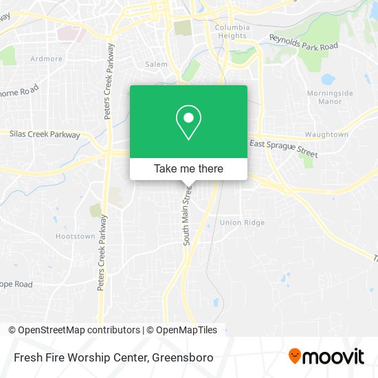 Fresh Fire Worship Center map