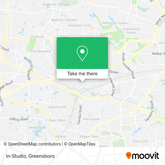In-Studio map