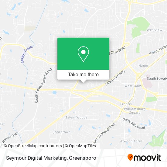 Seymour Digital Marketing map
