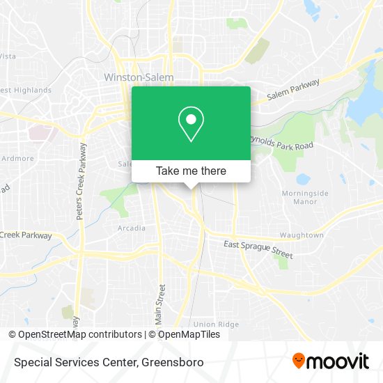 Mapa de Special Services Center