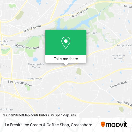 La Fresita Ice Cream & Coffee Shop map