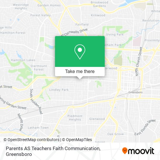 Parents AS Teachers Faith Communication map