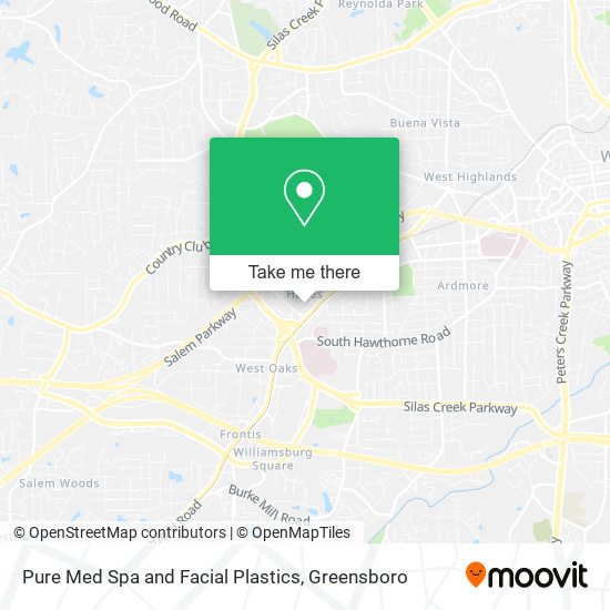 Pure Med Spa and Facial Plastics map
