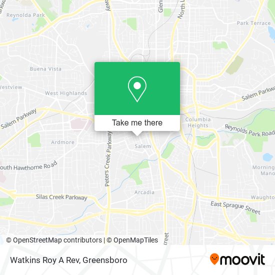 Mapa de Watkins Roy A Rev