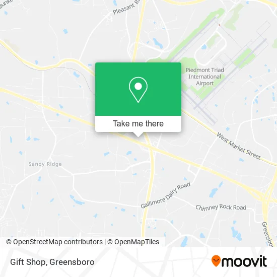 Gift Shop map