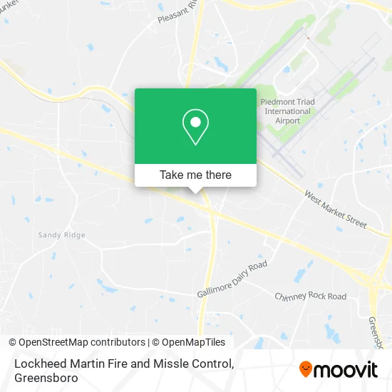 Lockheed Martin Fire and Missle Control map