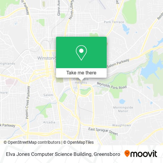 Mapa de Elva Jones Computer Science Building