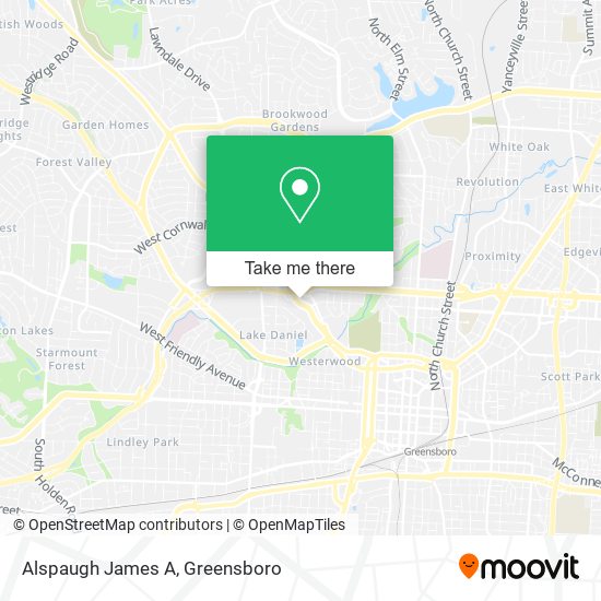 Alspaugh James A map