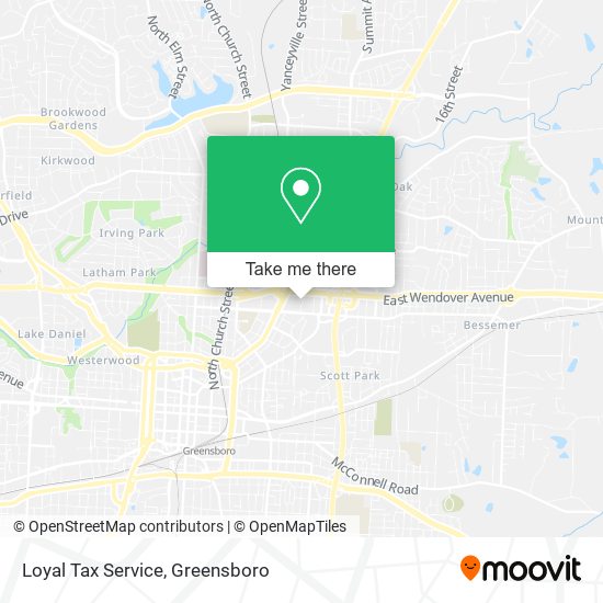 Mapa de Loyal Tax Service