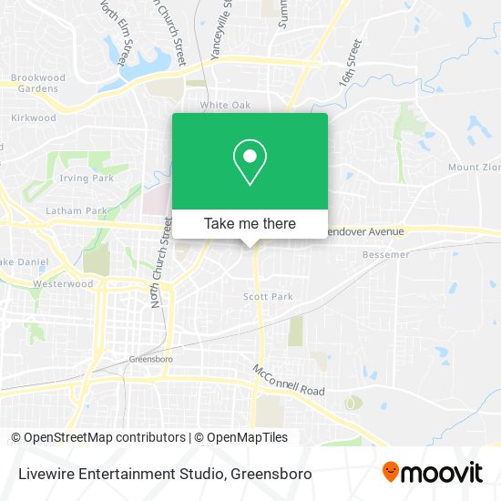 Livewire Entertainment Studio map