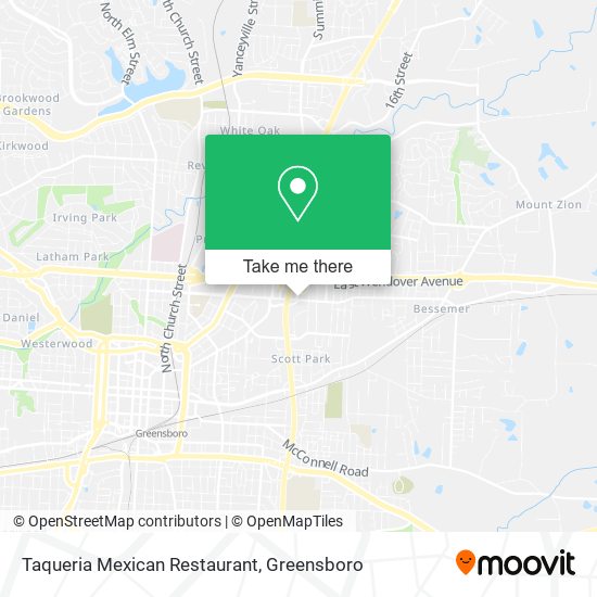 Taqueria Mexican Restaurant map