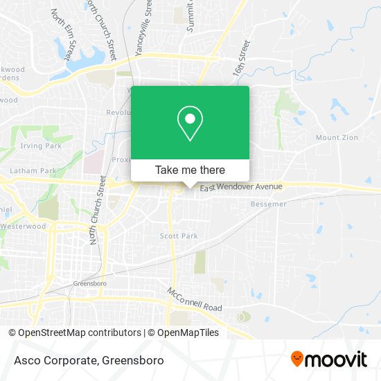 Mapa de Asco Corporate