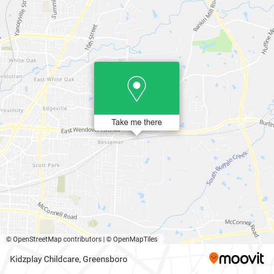 Mapa de Kidzplay Childcare