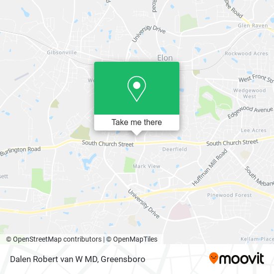 Mapa de Dalen Robert van W MD