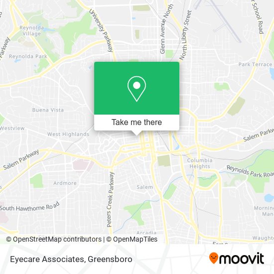 Mapa de Eyecare Associates