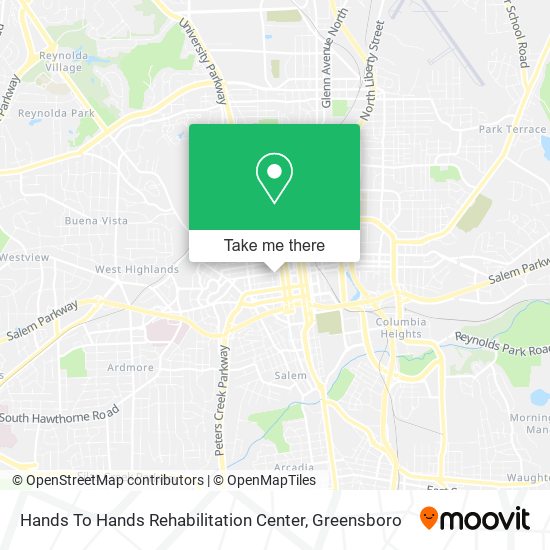 Hands To Hands Rehabilitation Center map