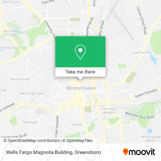 Wells Fargo Magnolia Building map